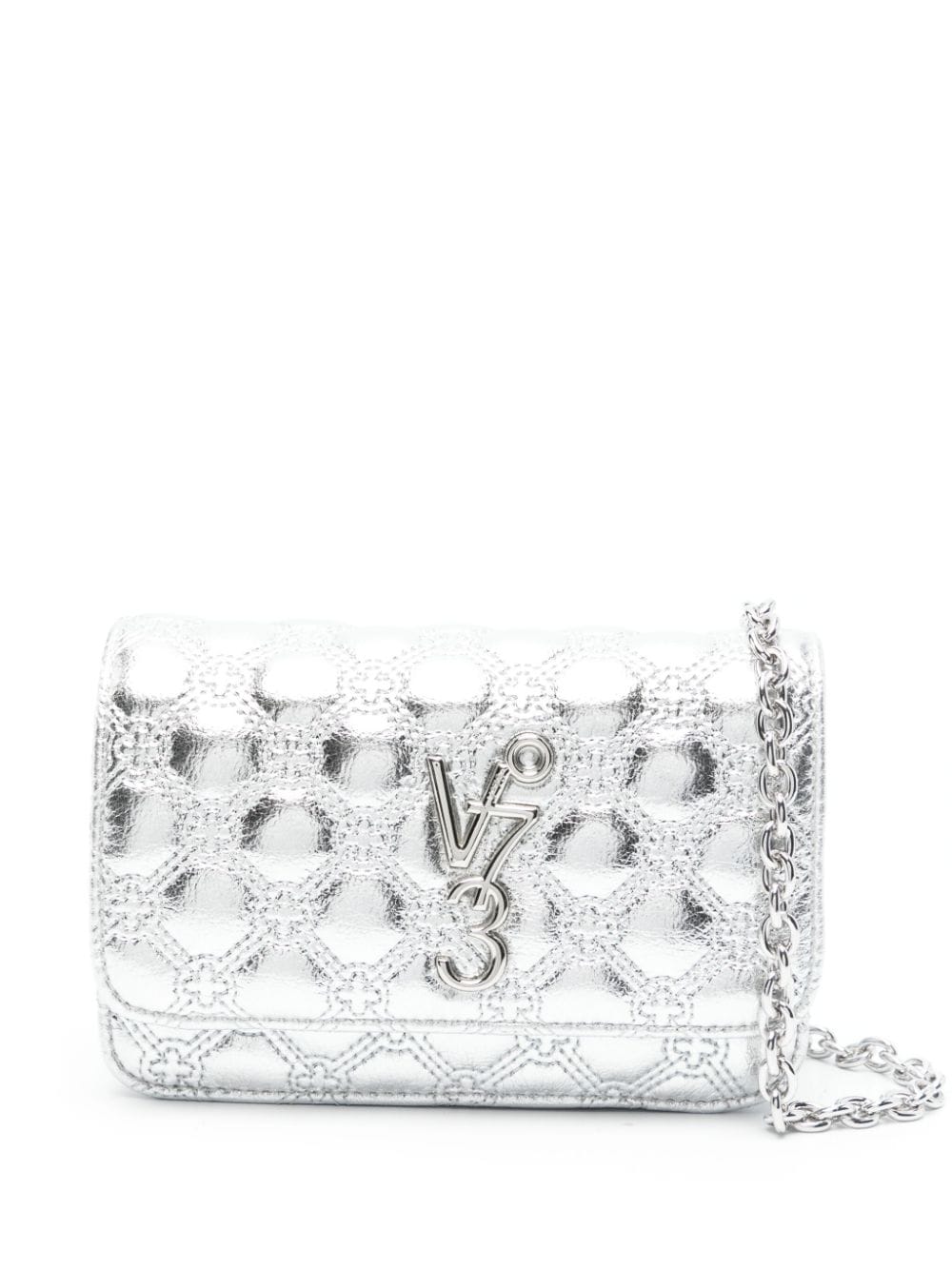 V°73 Eva quilted shoulder bag - Silver von V°73