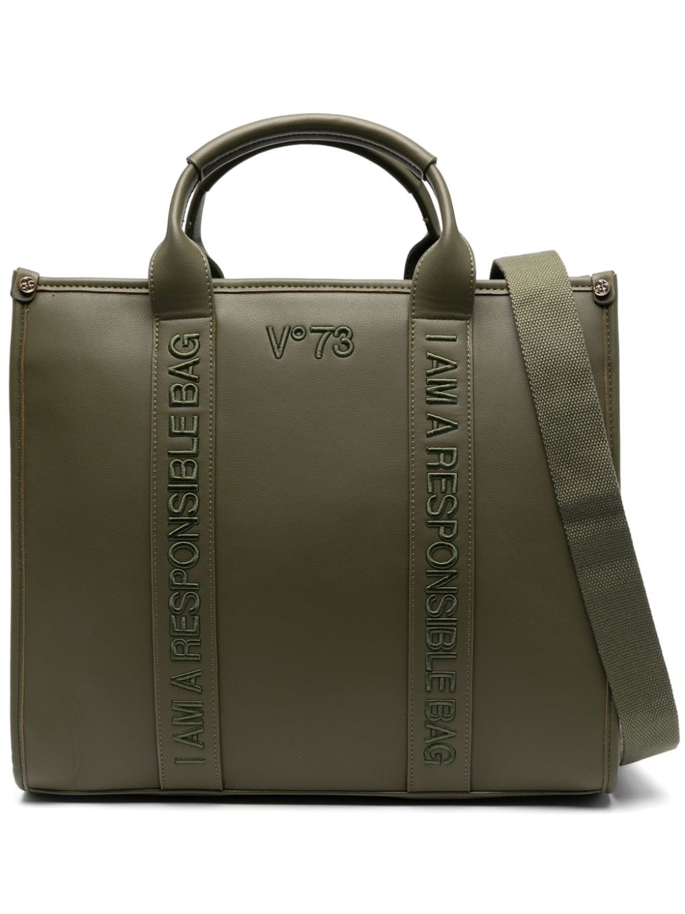 V°73 Shopping ECHO 73 tote bag - Green von V°73