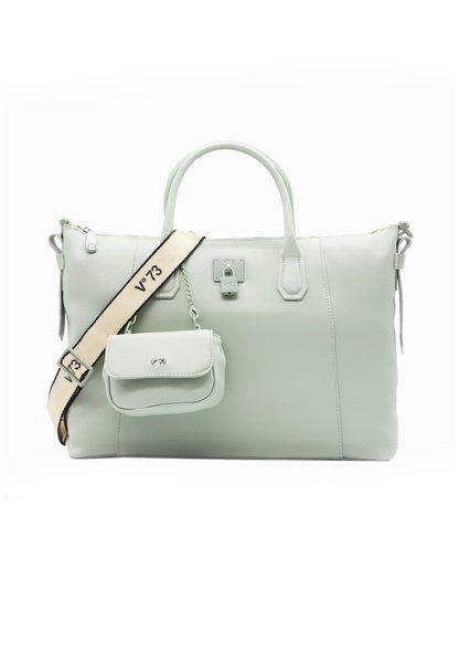 Mariel Bis Tote Handtasche Damen Pastellgrün ONE SIZE von V73