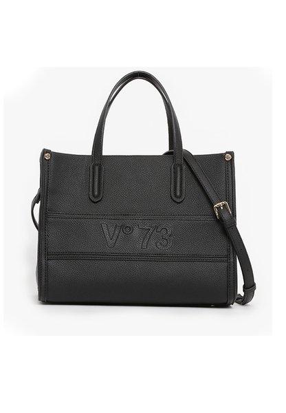 Sorrento Bis Tote Handtasche Damen Schwarz ONE SIZE von V73