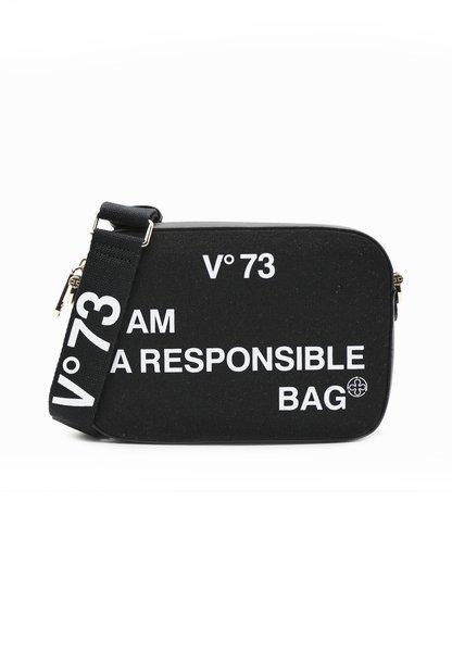 Responsibility Bis Haversack Handtasche Damen Schwarz ONE SIZE von V73