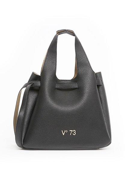 Zircone Tote Handtasche Damen Schwarz ONE SIZE von V73