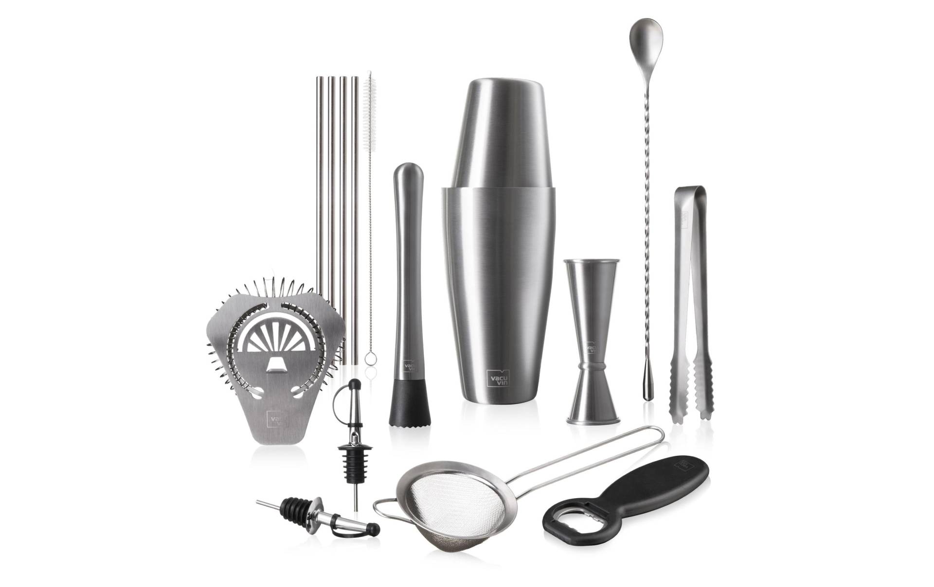 VACUVIN Cocktail Shaker »Cocktail Set«, (14 tlg.) von VACUVIN