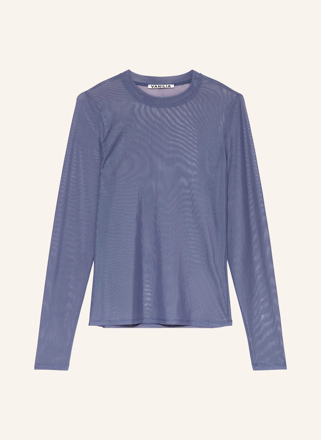 Vanilia Longsleeve Aus Mesh lila von VANILIA