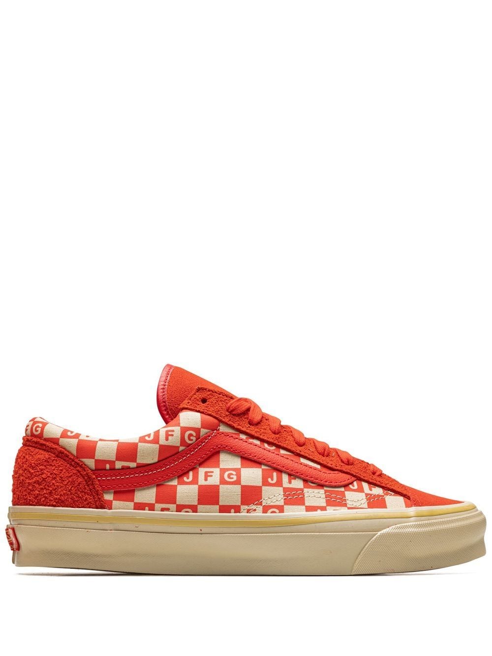 Vans x Joe Freshgoods OG Style 36 LX "Honeymoon Stage Red" sneakers von Vans