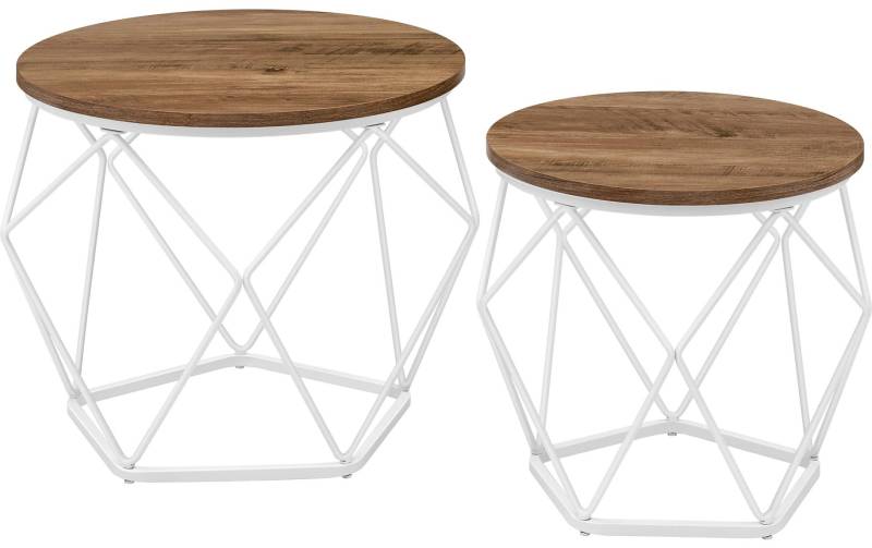 VASAGLE Couchtisch »2er Set 40/50 x 36 cm/40 cm« von VASAGLE