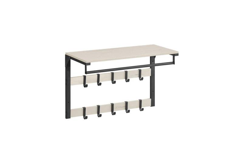 VASAGLE Garderobenleiste »10 Haken 65 cm x 42 cm« von VASAGLE