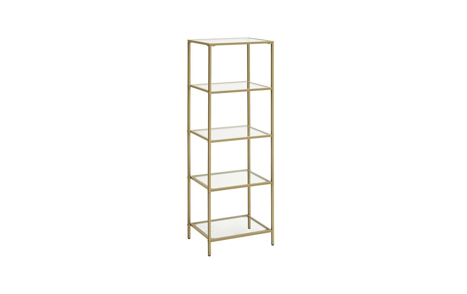 VASAGLE Regal »30 cm x 124.5 cm, Goldfarben« VASAGLE Regal »30 cm x 124.5 cm, Goldfarben« von VASAGLE