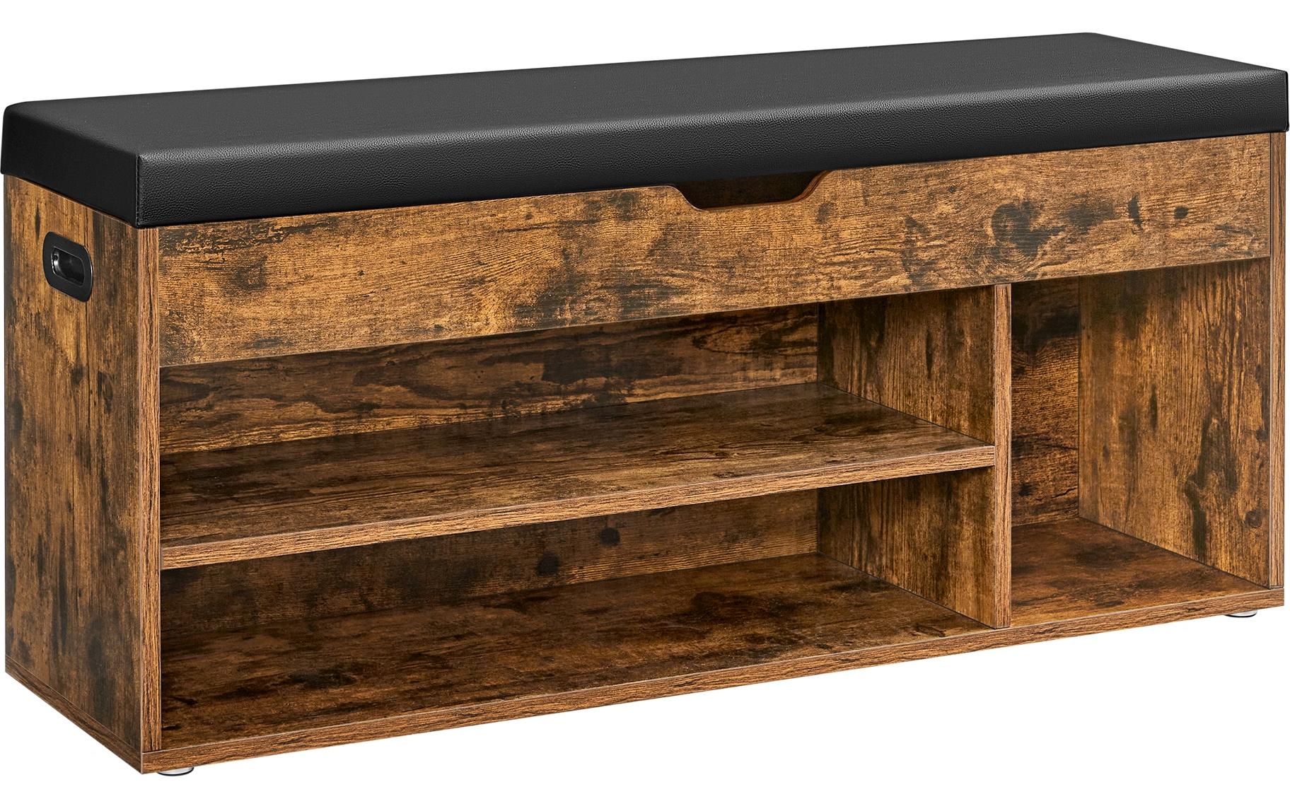 VASAGLE Sitztruhe »100 x 44 x 30 cm, Braun« VASAGLE Sitztruhe »100 x 44 x 30 cm, Braun« von VASAGLE