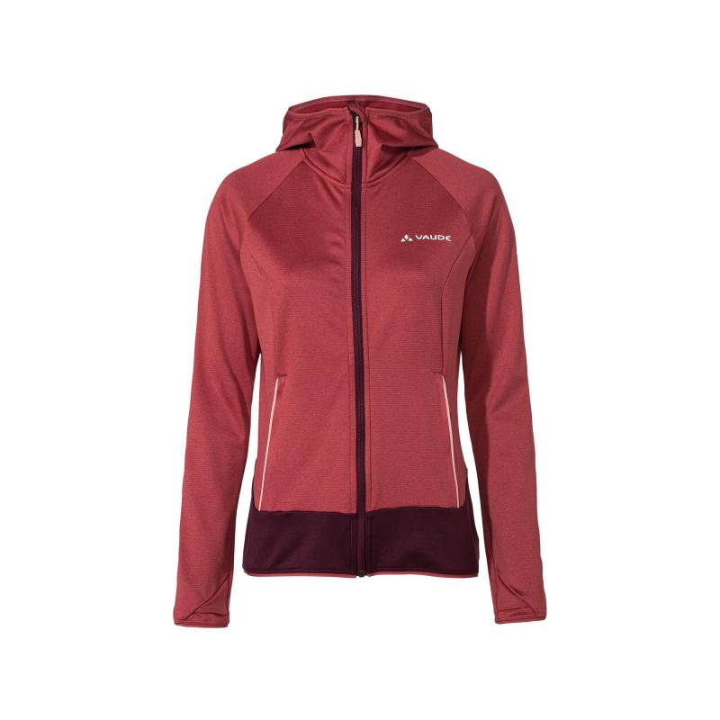 Fleecejacke Mit Kapuze Damen Rot 36 von VAUDE