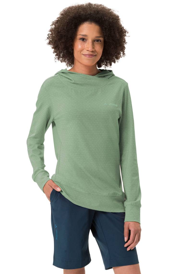 VAUDE Kapuzensweatshirt »WOMEN'S TUENNO PULLOVER«, (1 tlg.), Logoprägung auf dem Arm von VAUDE