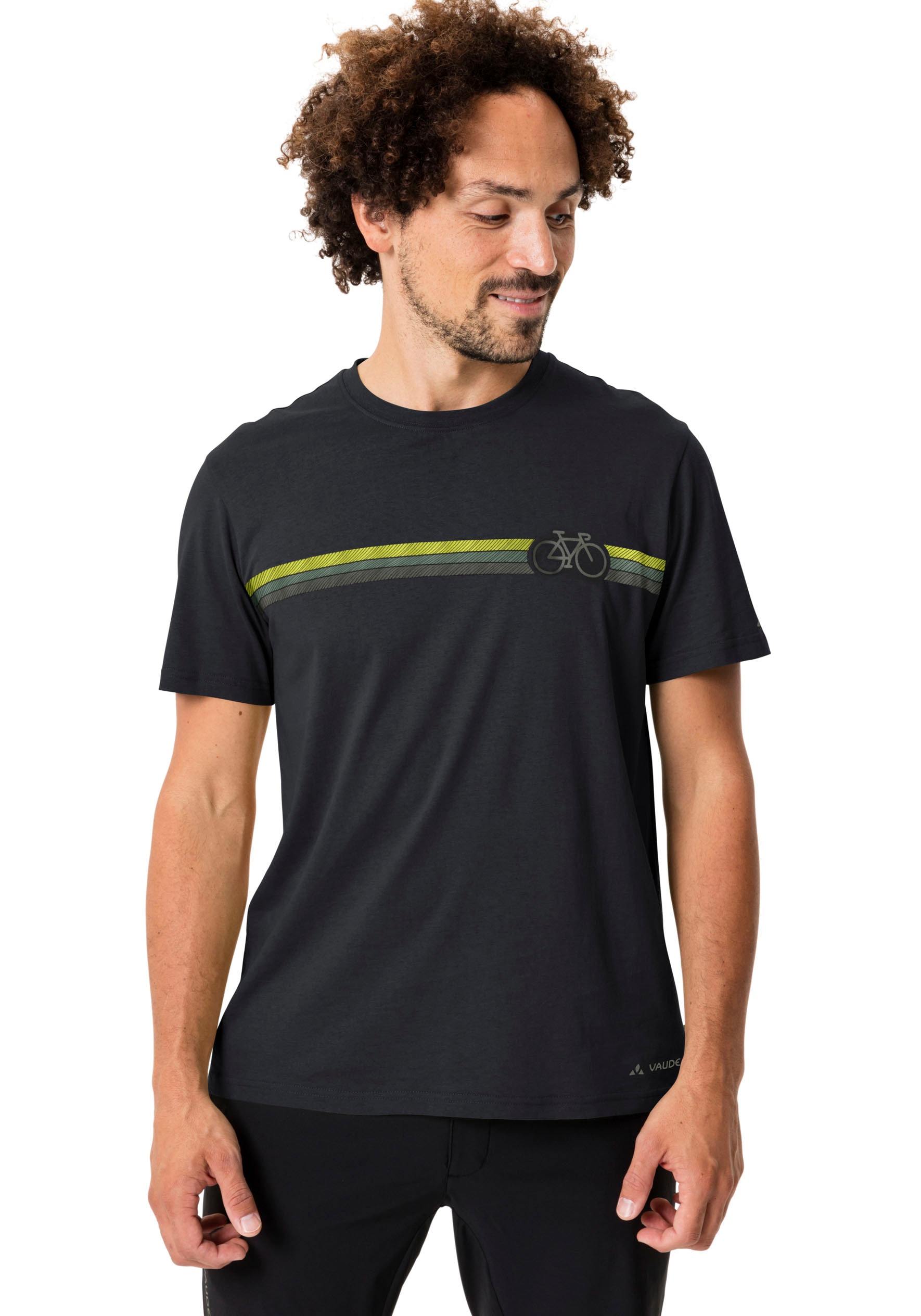VAUDE T-Shirt, mit Fahrradprint von VAUDE