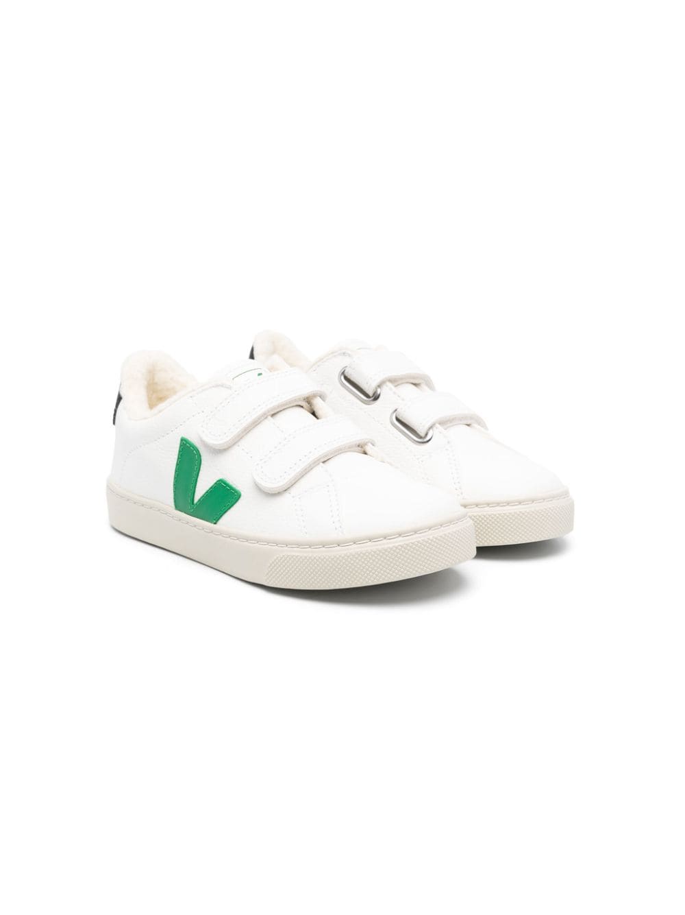 VEJA Kids Esplarr touch-strap sneakers - White von VEJA Kids