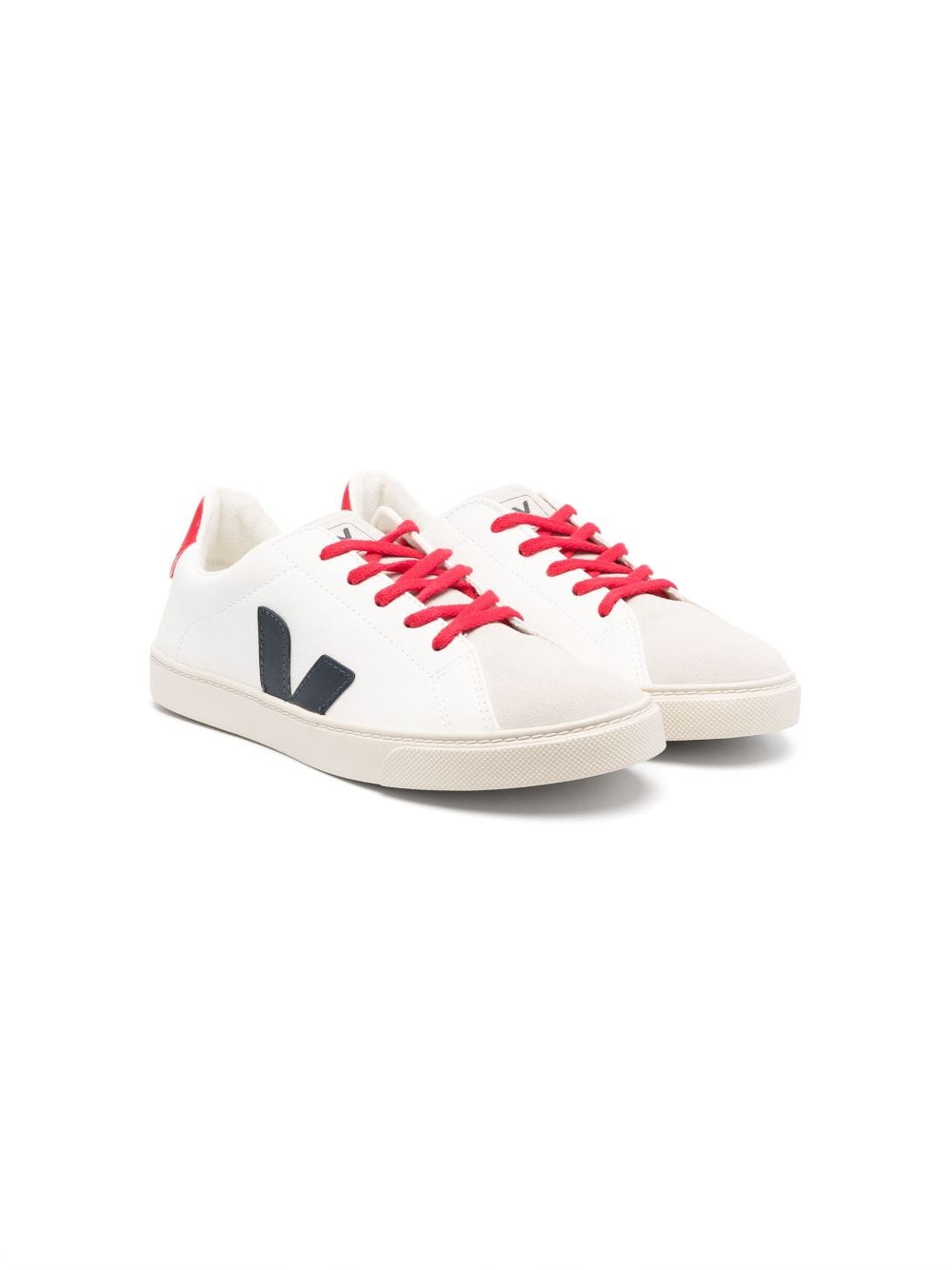 VEJA Kids logo-detail low-top sneakers - White von VEJA Kids