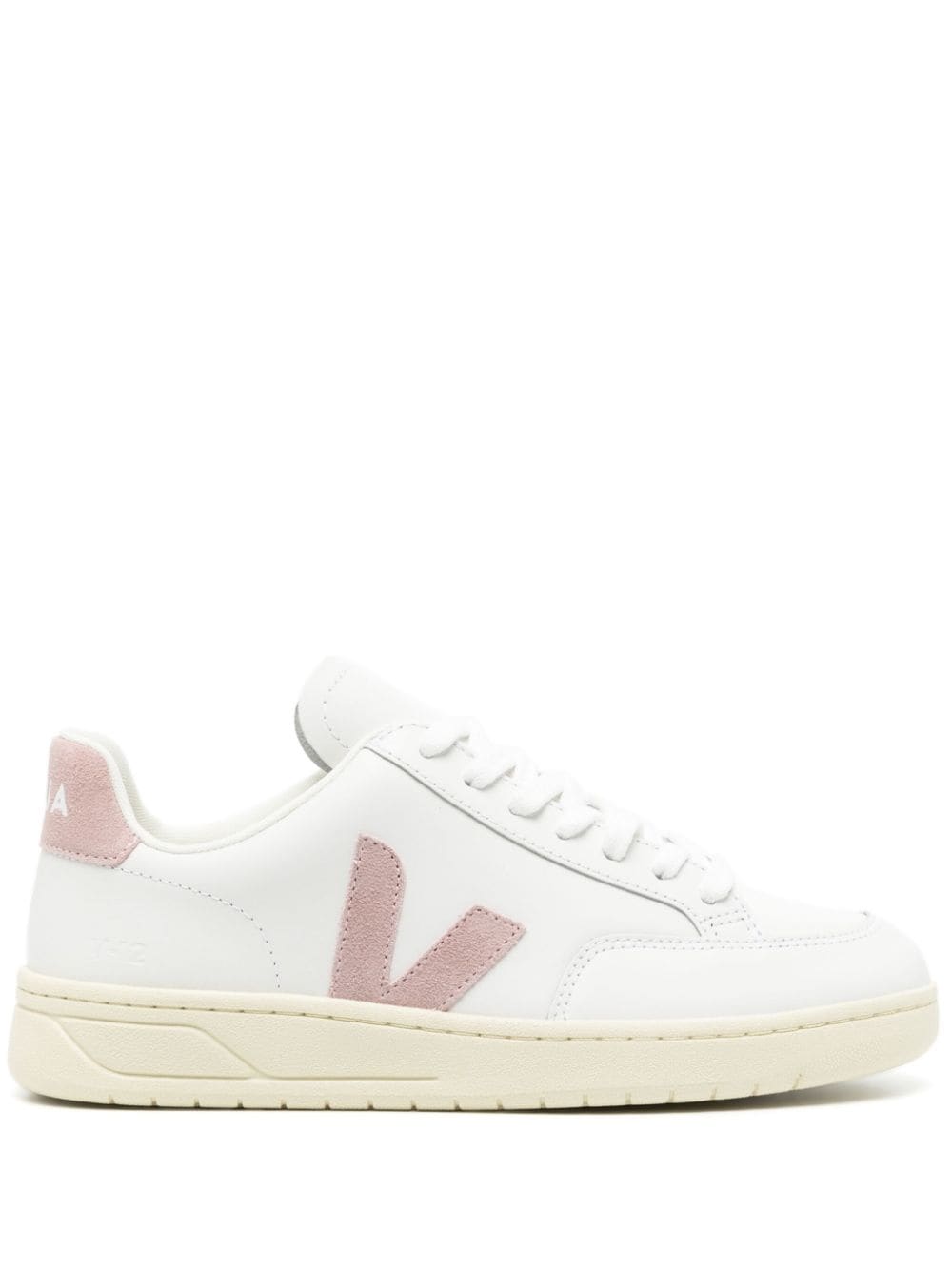 VEJA V-12 leather sneakers - Pink von VEJA