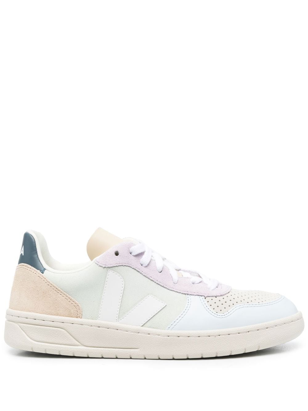 VEJA paneled-design leather sneakers - White von VEJA