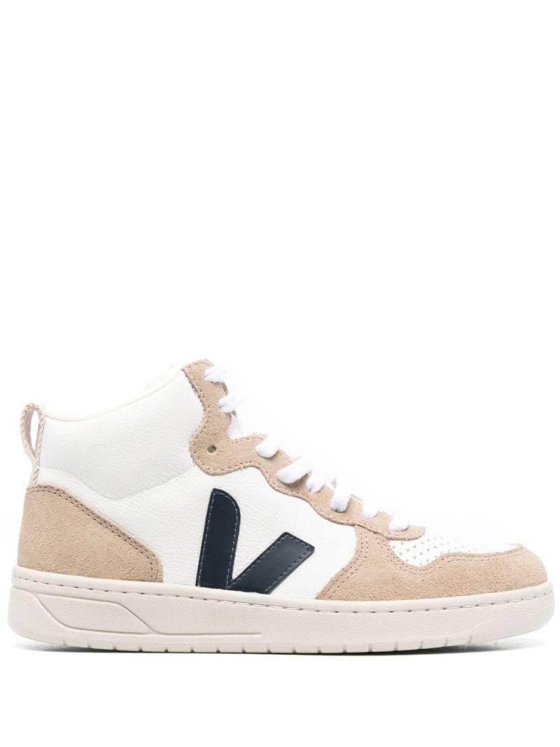 VEJA panelled high-top sneakers - White von VEJA