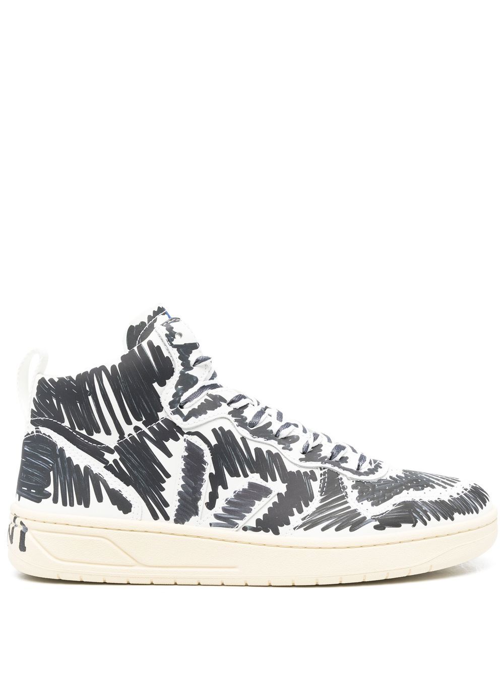 VEJA x Marni V-15 leather sneakers - White von VEJA