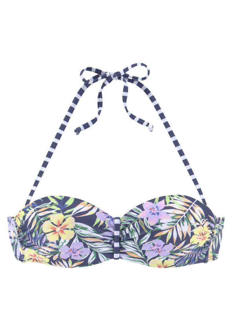 Venice Beach Bandeau-Bikini-Top »Summer«, mit geraffter Mitte von VENICE BEACH