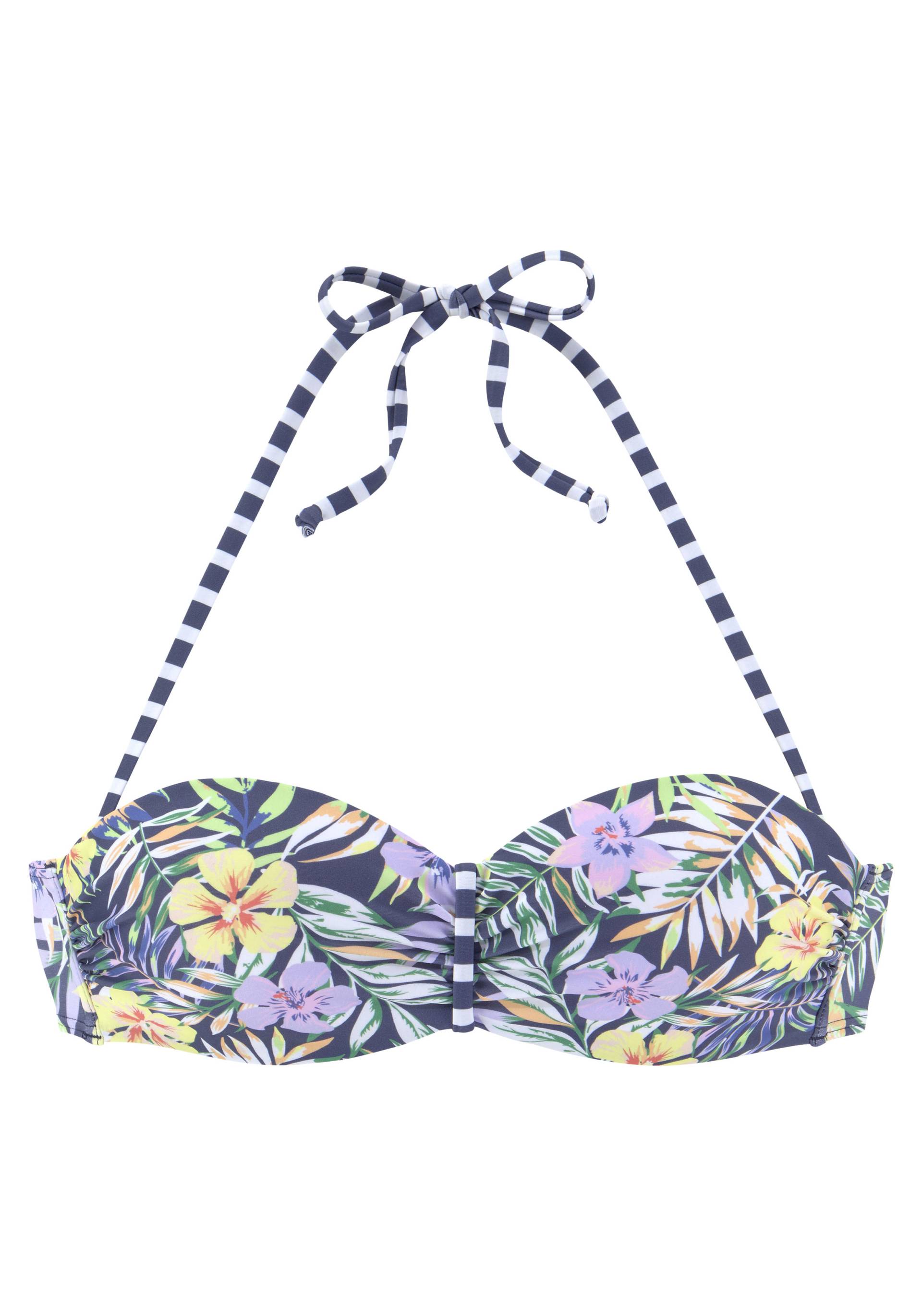 Venice Beach Bandeau-Bikini-Top »Summer«, mit geraffter Mitte von VENICE BEACH