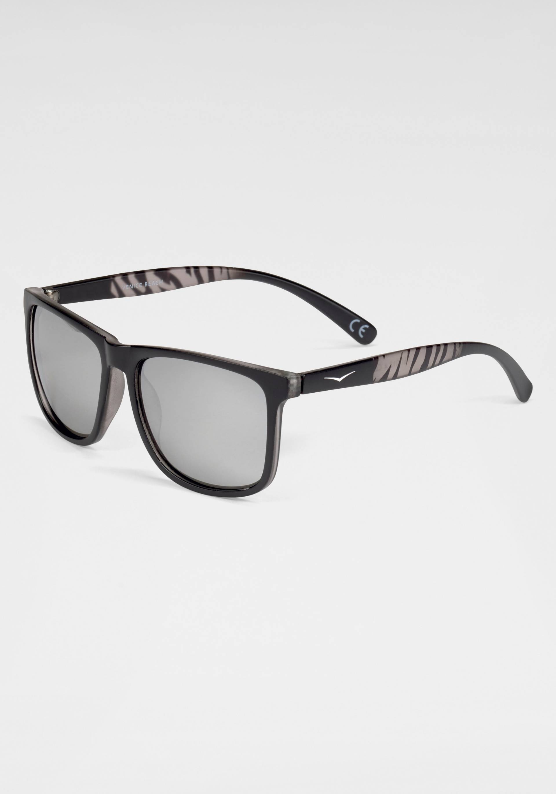 Venice Beach Sonnenbrille, Eckige Vollrandsonnenbrille aus Kunststoff von VENICE BEACH