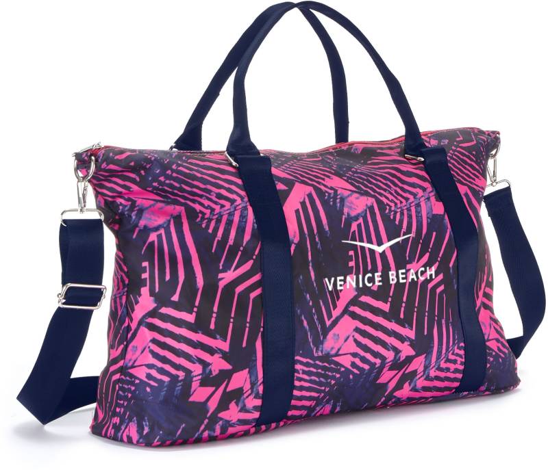 Venice Beach Sporttasche, grosse Umhängetasche, Weekender, Strandtasche mit Druck VEGAN von VENICE BEACH