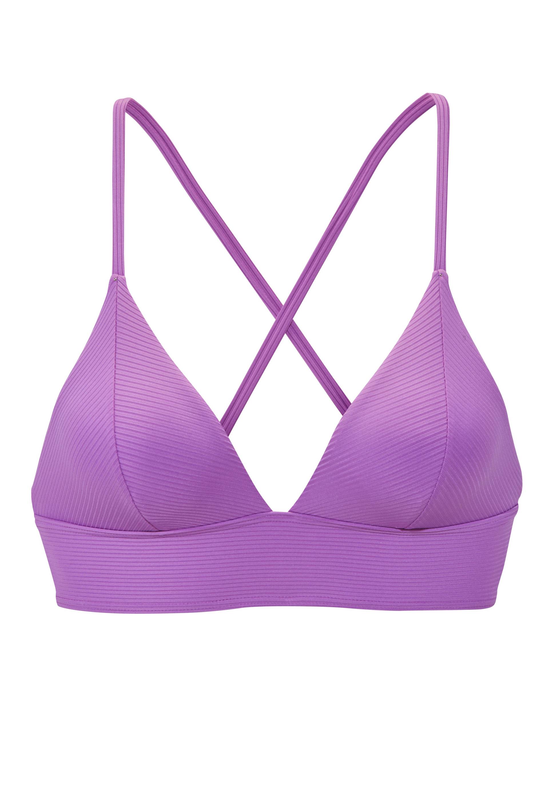 Venice Beach Triangel-Bikini-Top »Lucky«, aus gerippter Strukturware Venice Beach Triangel-Bikini-Top »Lucky«, aus gerippter Strukturware von VENICE BEACH
