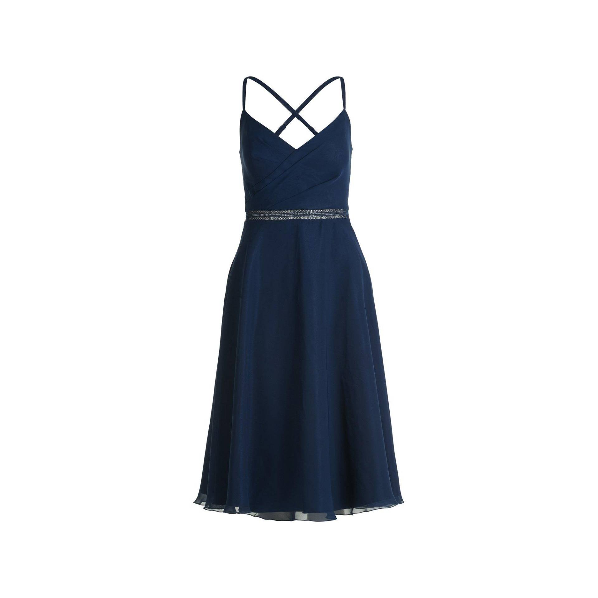 Kleid Damen Blau  34 von VERA MONT