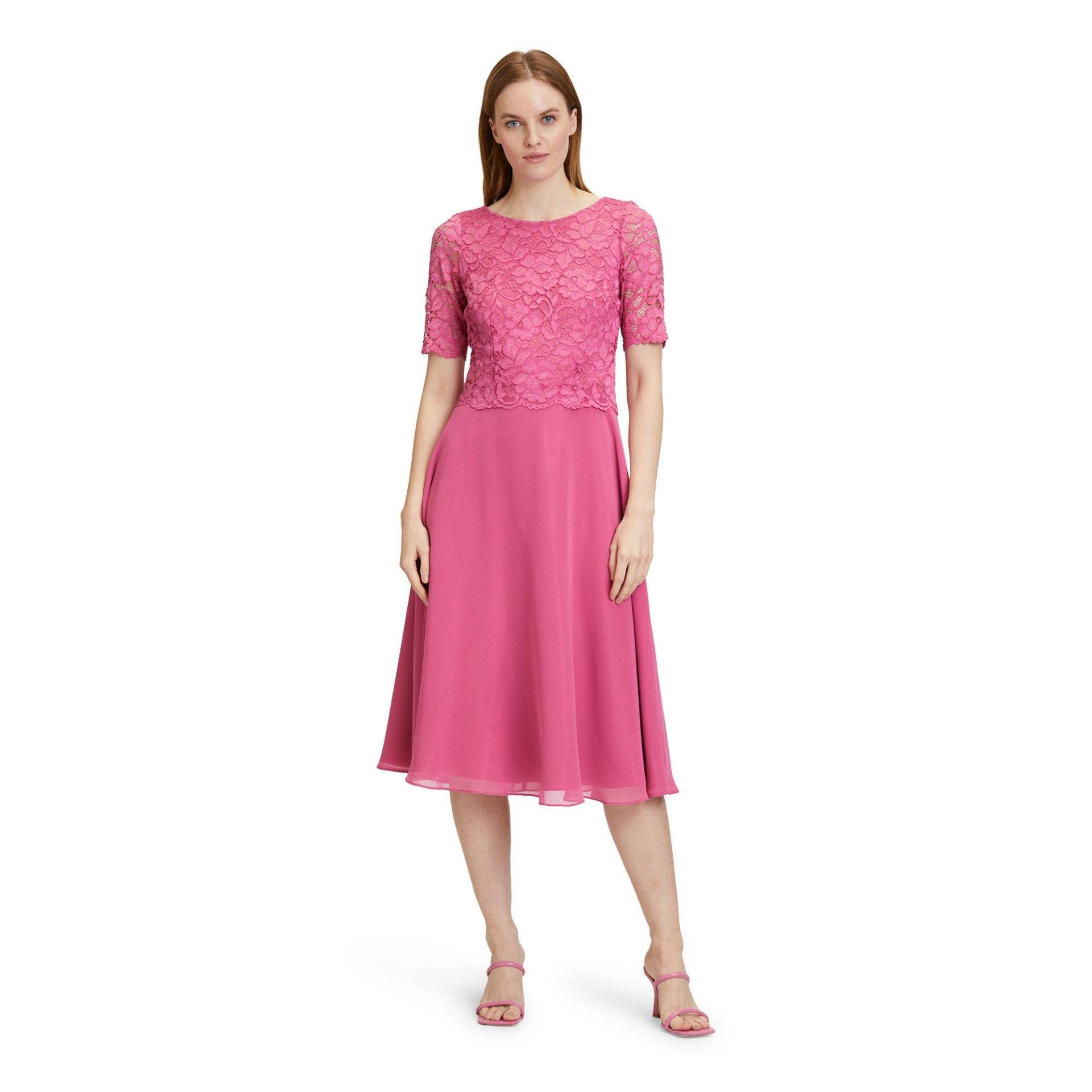 Kleid Damen Pink 42 von VERA MONT