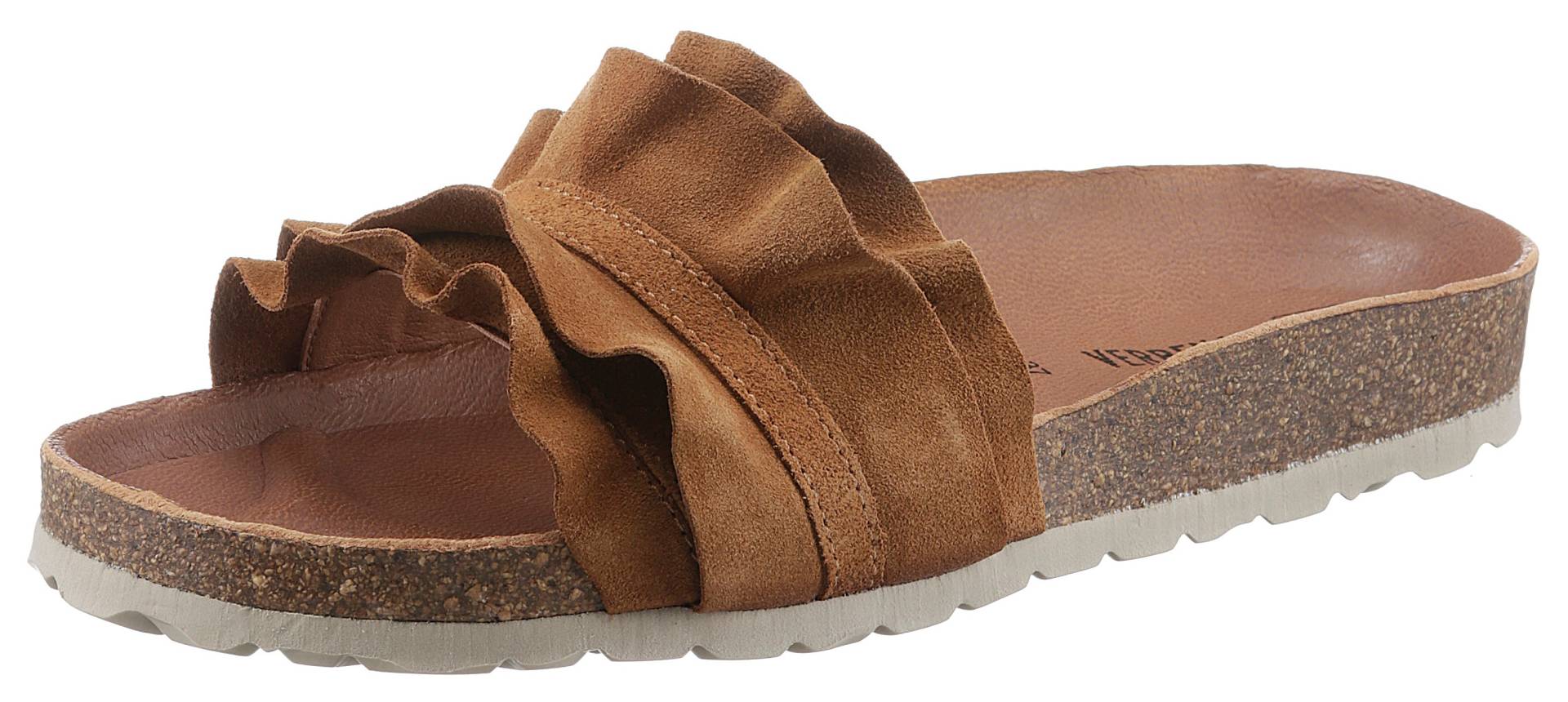 VERBENAS Pantolette »Rocio Roda«, Sommerschuh, Schlappen für Strand- und Badeausflüge geeignet VERBENAS Pantolette »Rocio Roda«, Sommerschuh, Schlappen für Strand- und Badeausflüge geeignet von VERBENAS