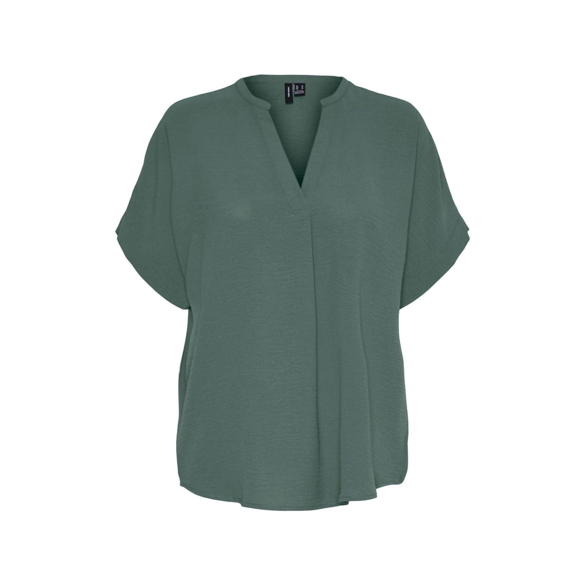 Bluse Damen Dunkelgrün M von VERO MODA