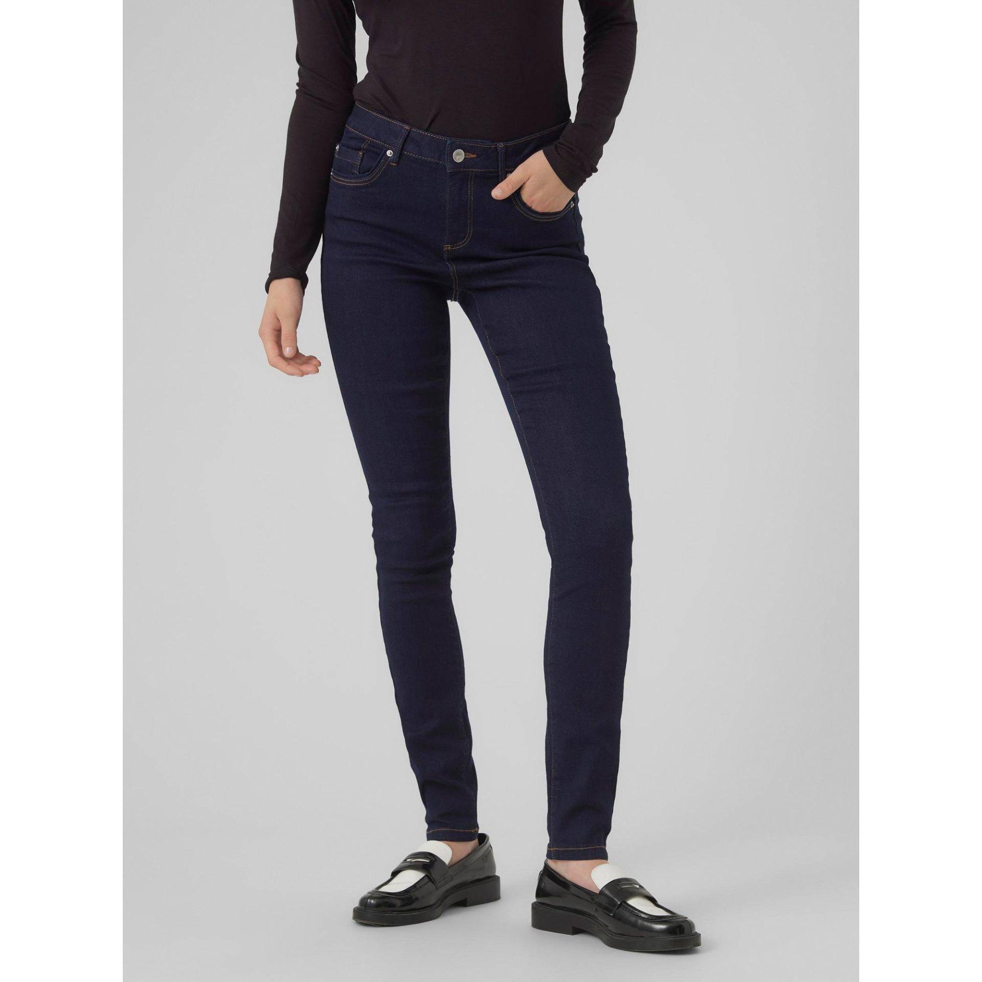 Jeans Damen Blau Denim Dunkel L30/M von VERO MODA