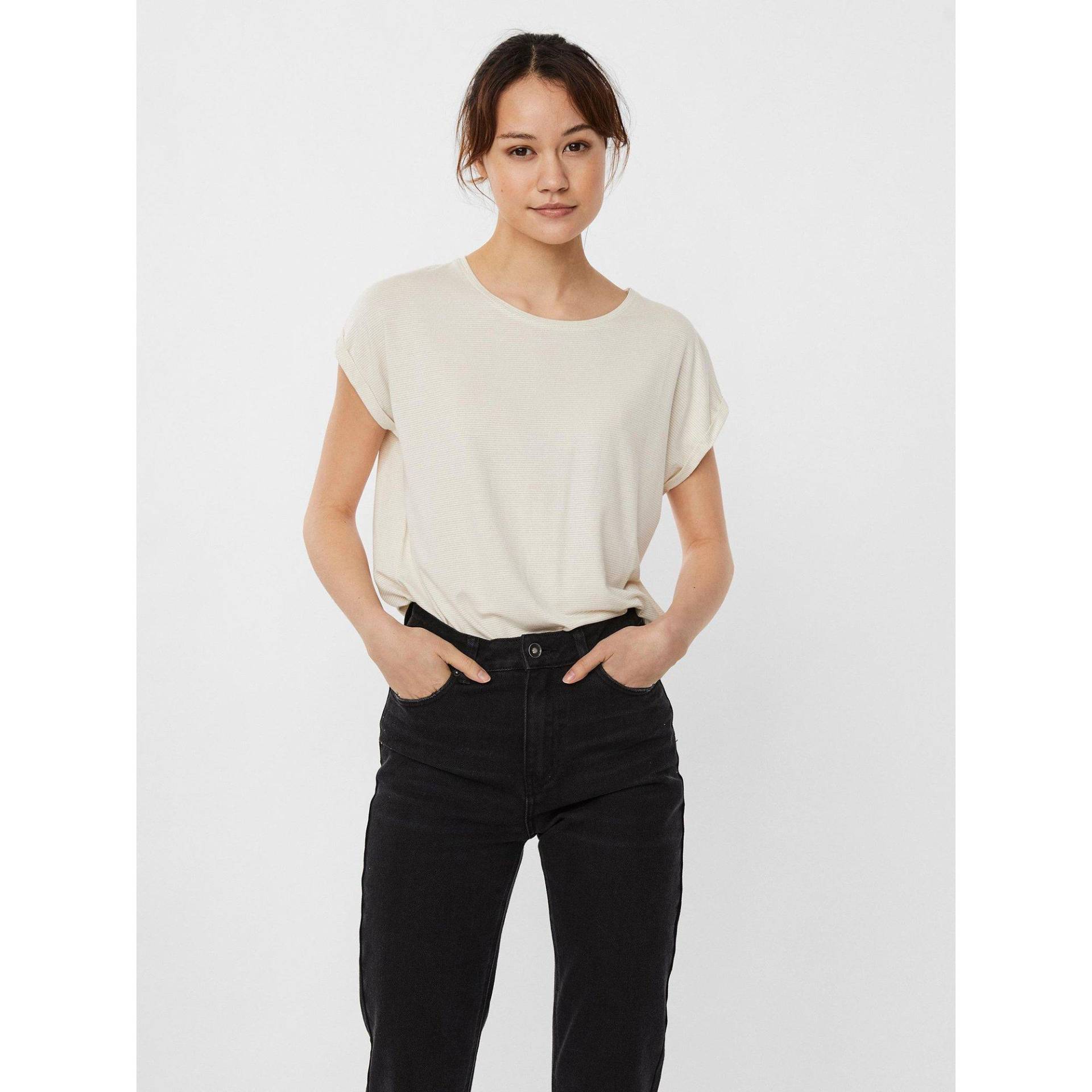 T-shirt Damen Ecru  L von VERO MODA