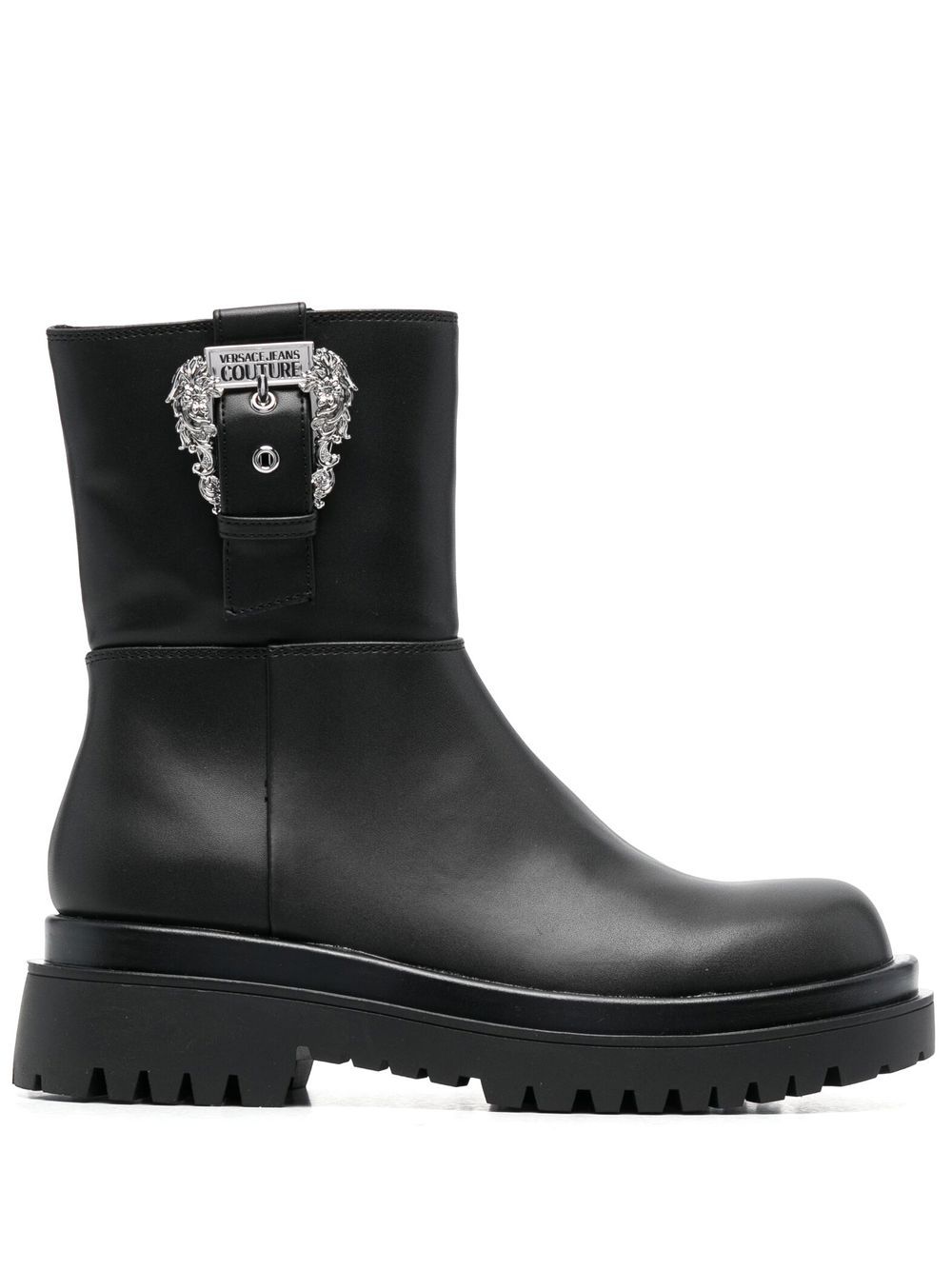 Versace Jeans Couture buckled ankle boots - Black von Versace Jeans Couture