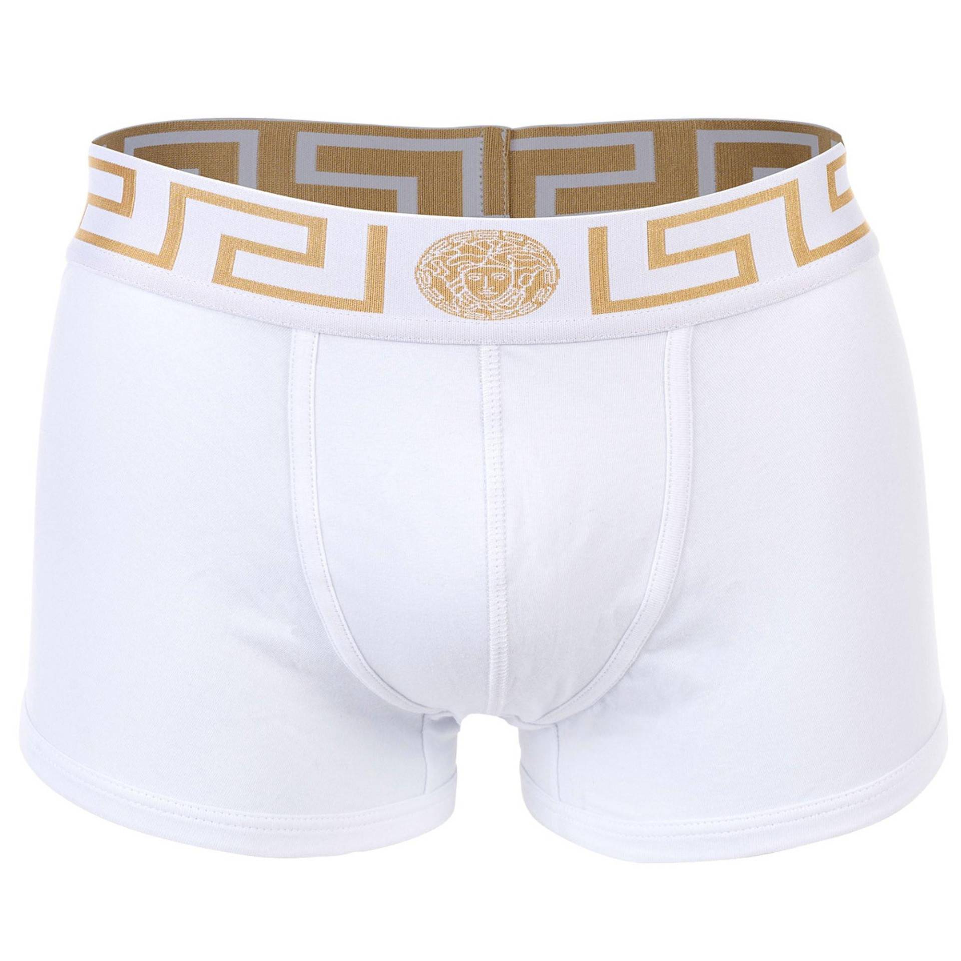 Boxershort Figurbetont-topeka Boxer Shorts Herren Weiss 3XL von VERSACE