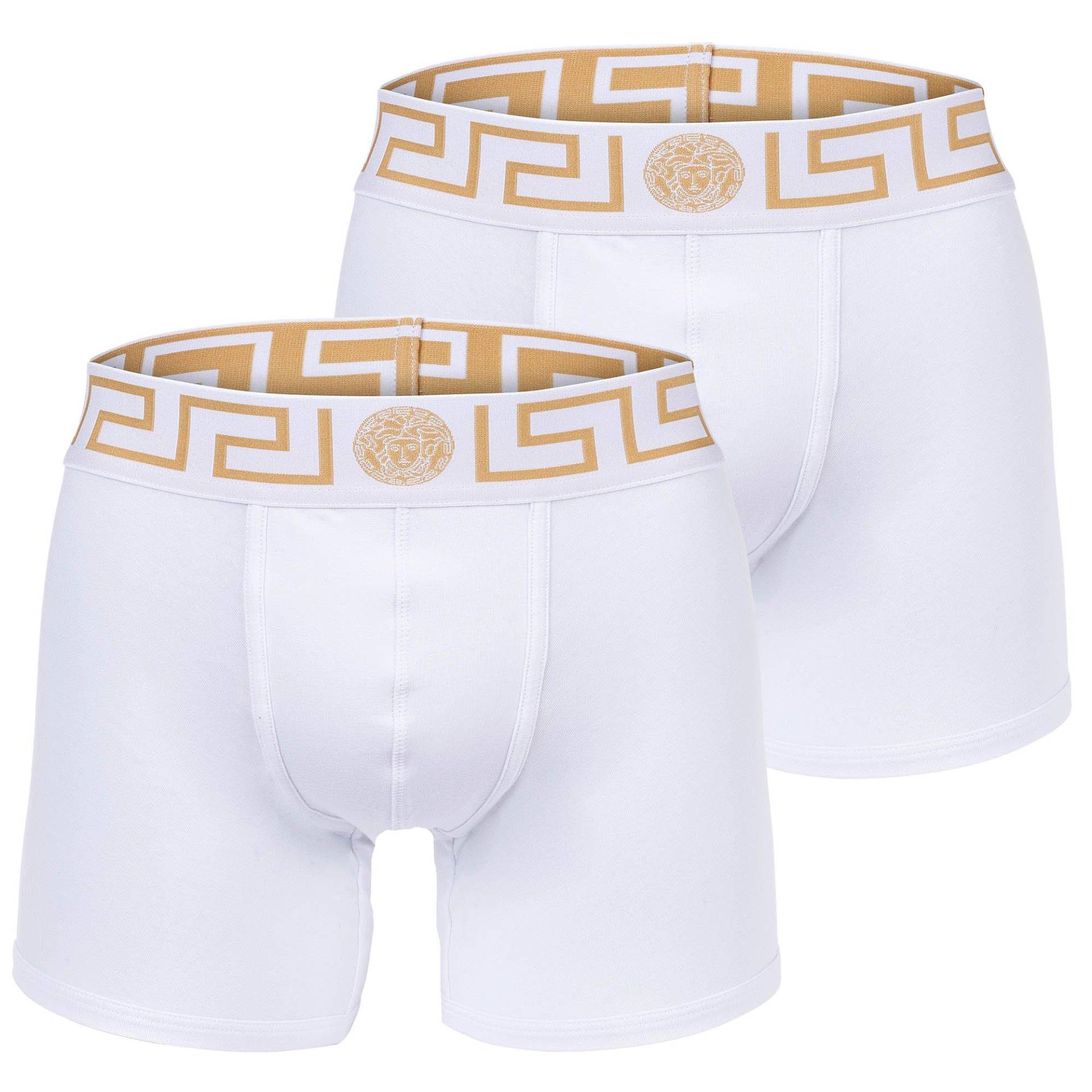 Boxershort Figurbetont-topeka 2p Herren Weiss M von VERSACE