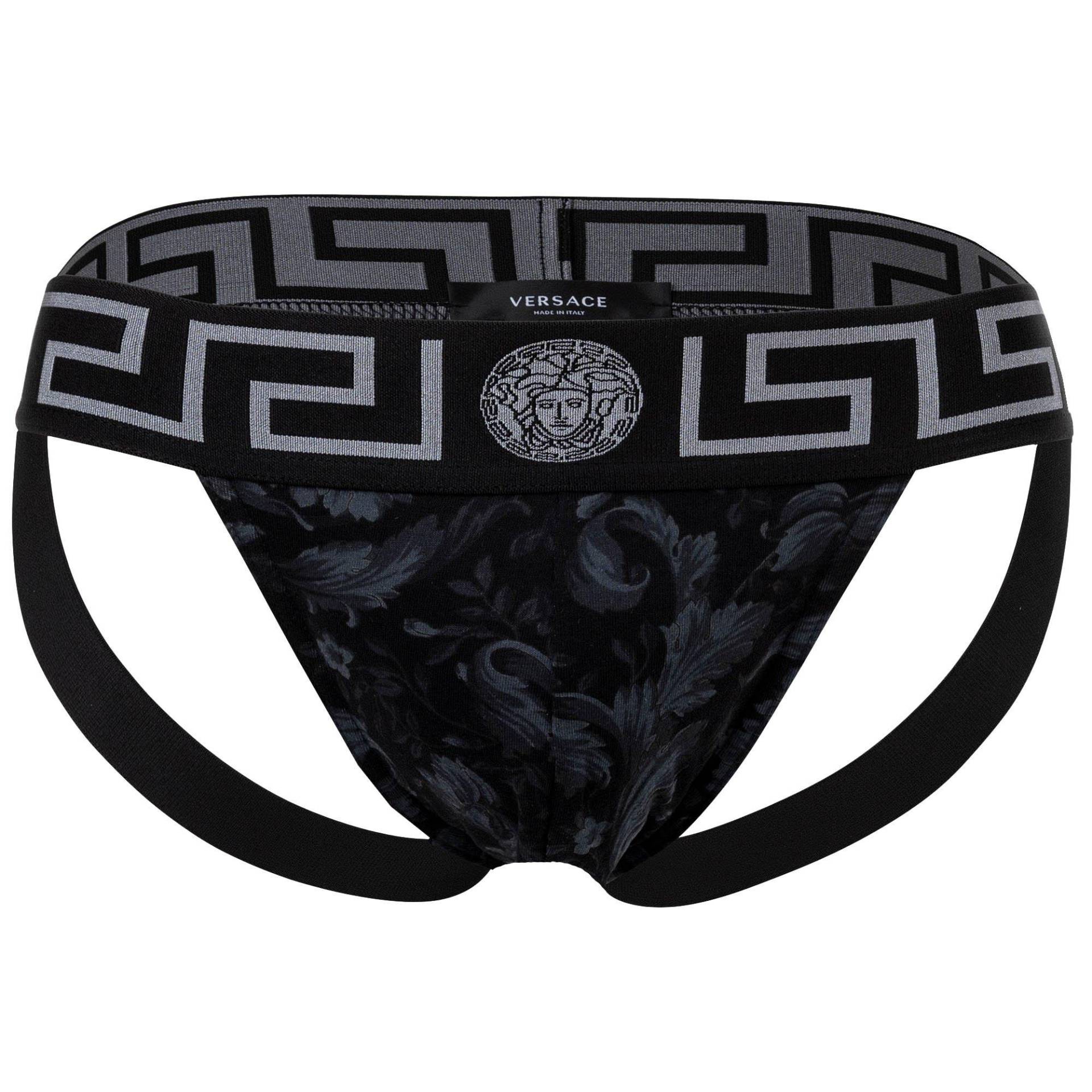 Jockstrap Figurbetont Herren Multicolor XL von VERSACE