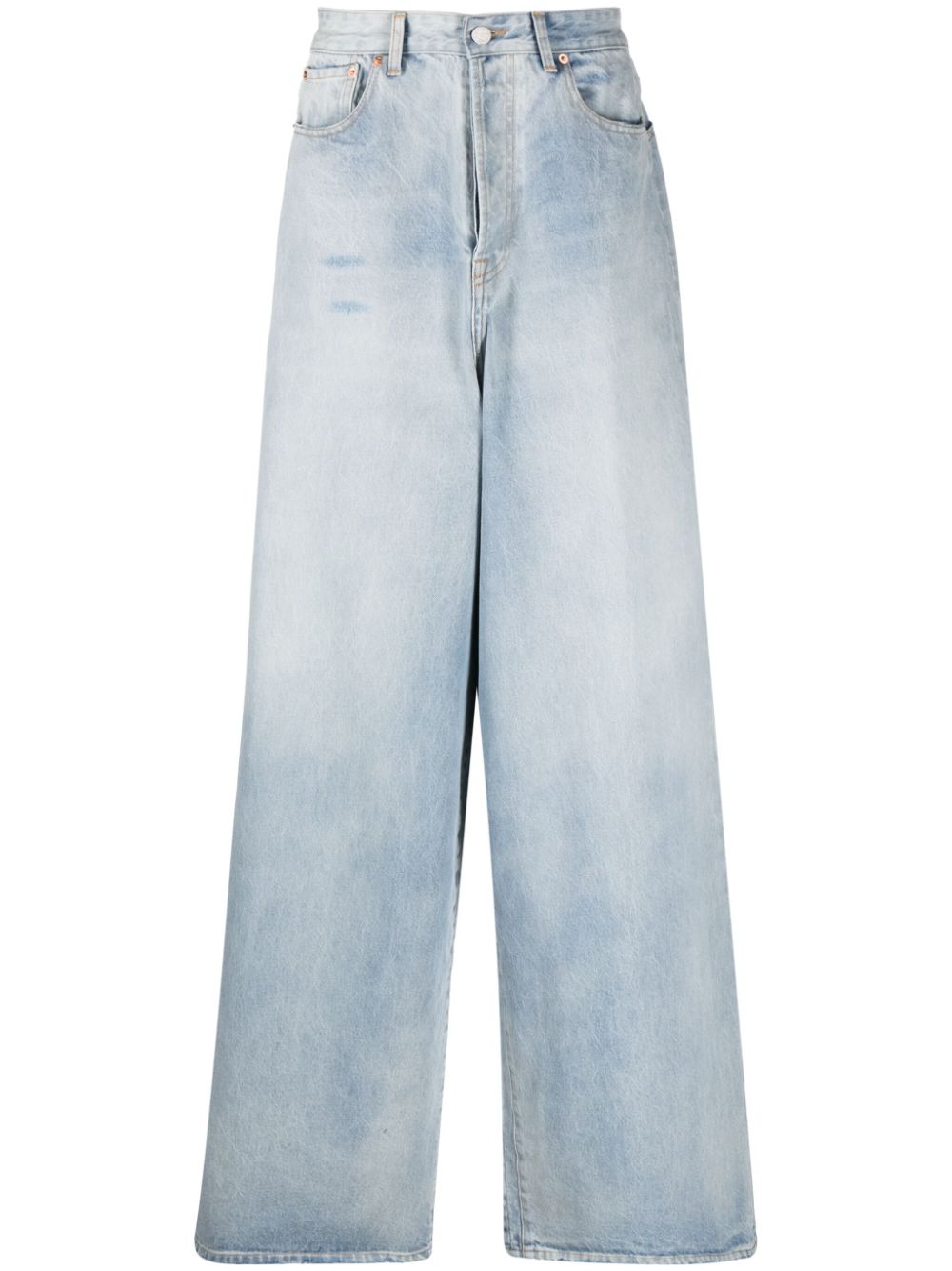 VETEMENTS Big Shape loose-leg jeans - Blue von VETEMENTS