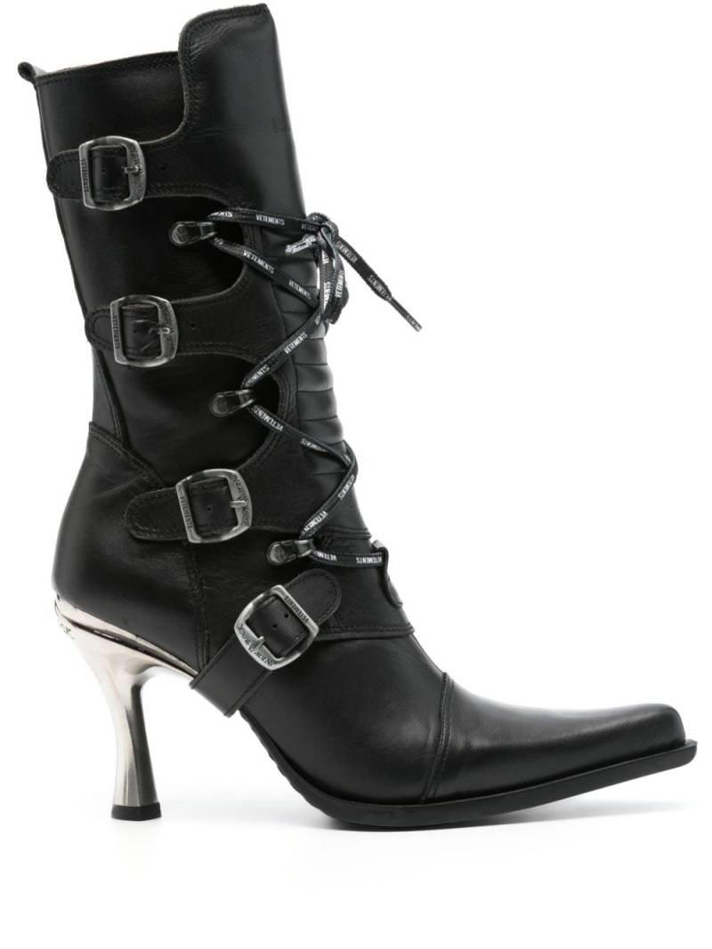 VETEMENTS New Rock 90mm boots - Black von VETEMENTS