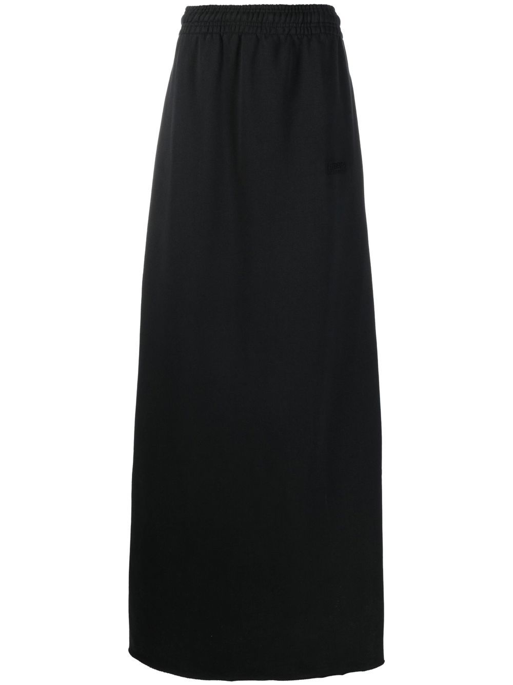 VETEMENTS high-waist maxi skirt - Black von VETEMENTS