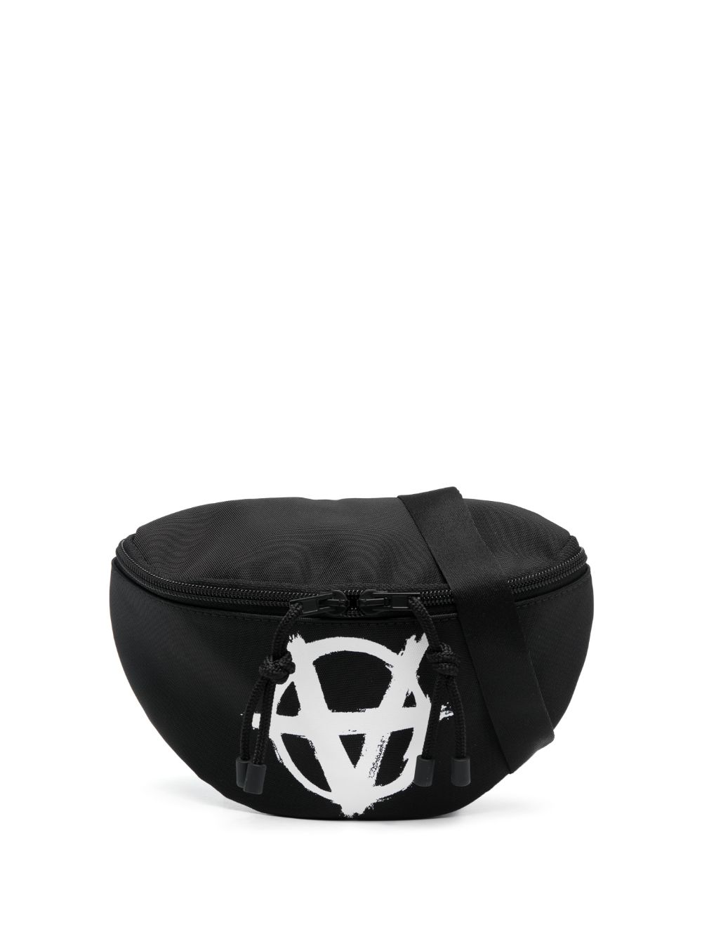 VETEMENTS logo-print belt bag - Black von VETEMENTS