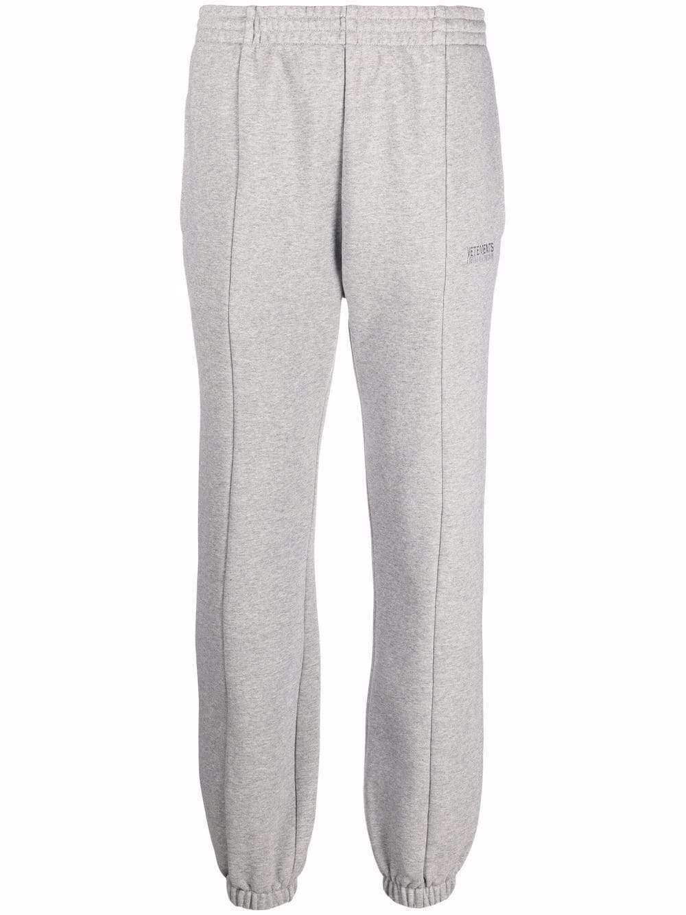 VETEMENTS logo track trousers - Grey von VETEMENTS