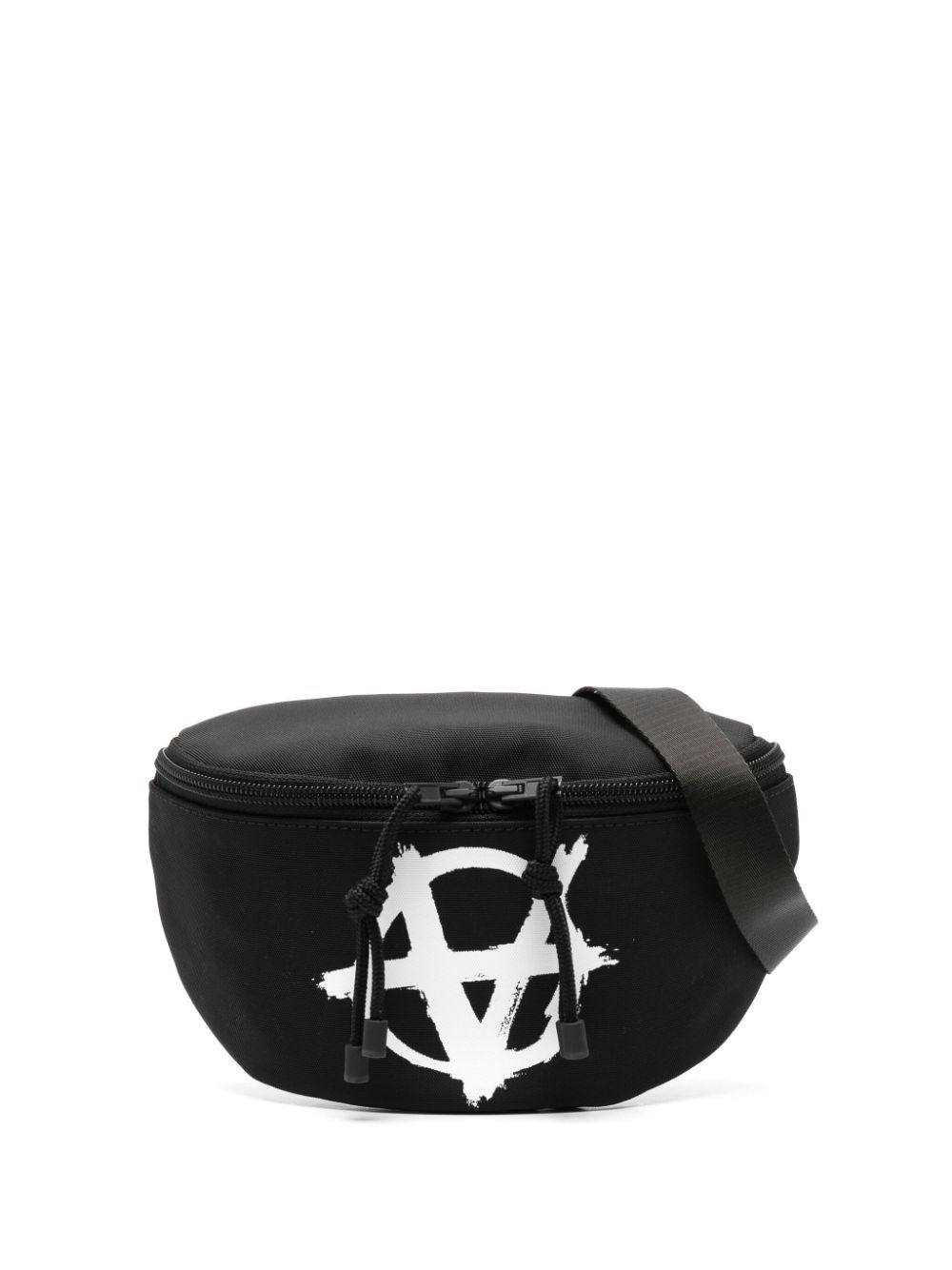 VETEMENTS motif-print belt bag - Black von VETEMENTS