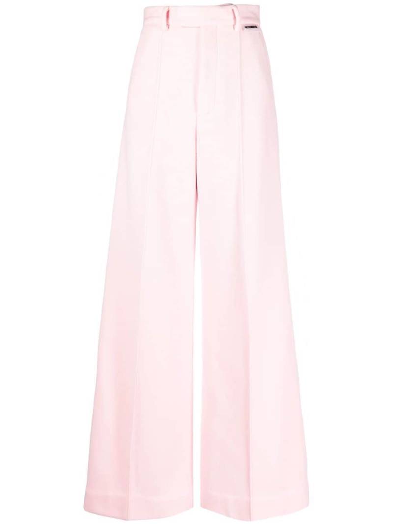 VETEMENTS wide-leg tailored trousers - Pink von VETEMENTS