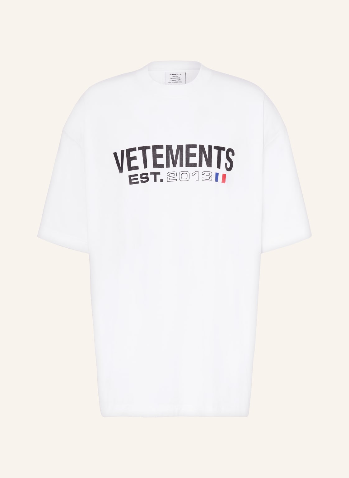 Vetements T-Shirt weiss von VETEMENTS