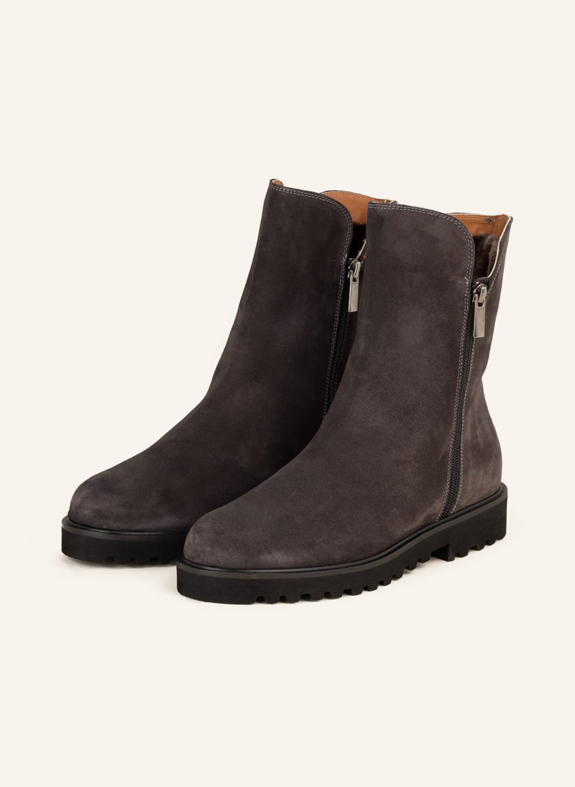 Viamercanti Stiefeletten Olivia grau von VIAMERCANTI