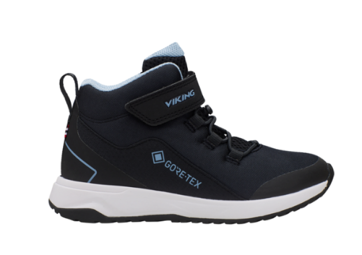 VIKING ELEVATE Mid gtx - black/ice blue (Grösse: 32) von VIKING