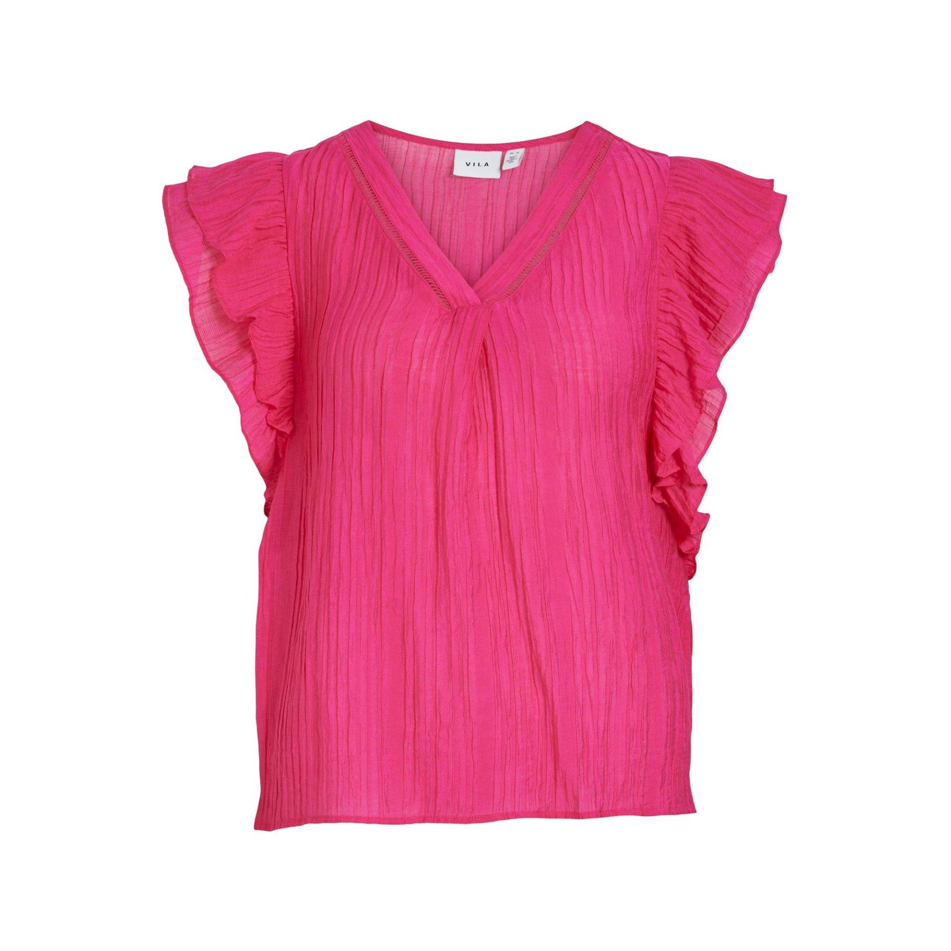 Bluse, Ärmellos Damen Pink 34 von VILA