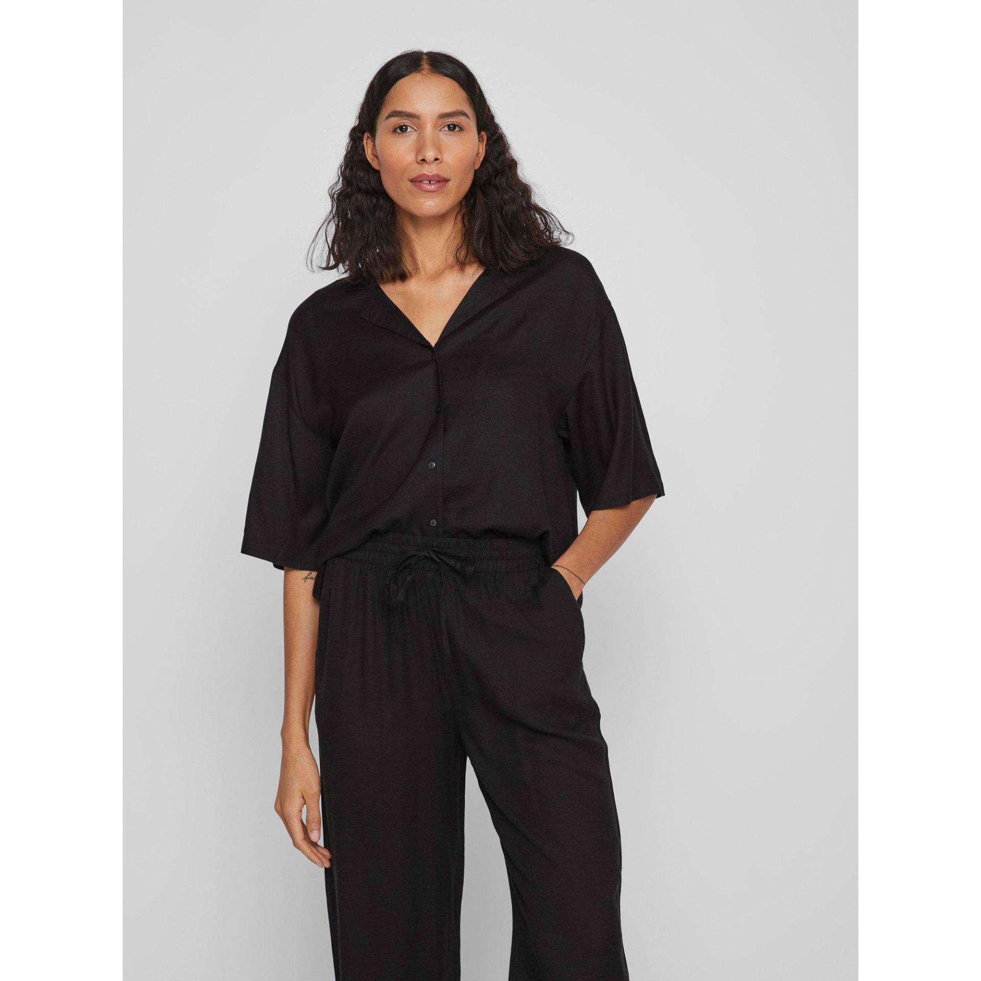 Bluse, Kurzarm Damen Black 38 von VILA