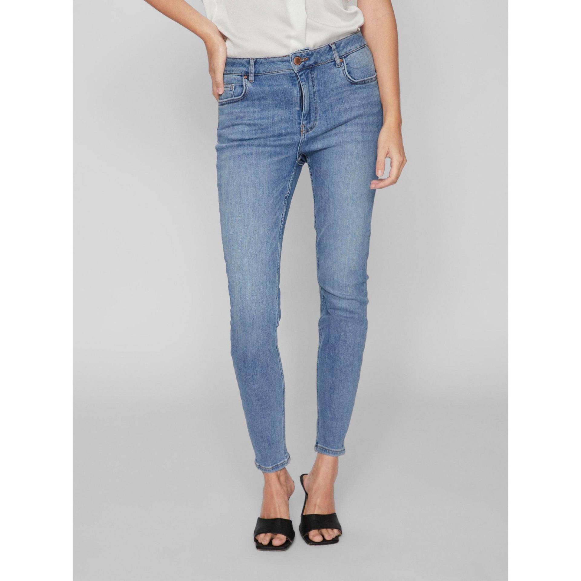 Jeans, Skinny Fit Damen Blau Denim L von VILA